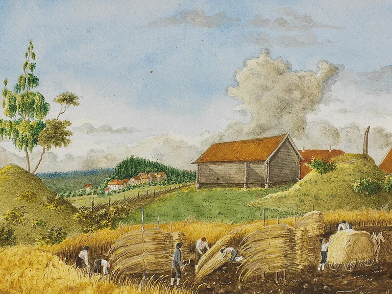 1792-Peter Andreas Brandt - La palude di Hadeland